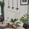 Suspension - Verre Gastor Clair, 3 lumières