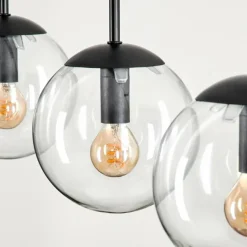 Suspension - Verre Gastor Clair, 3 lumières