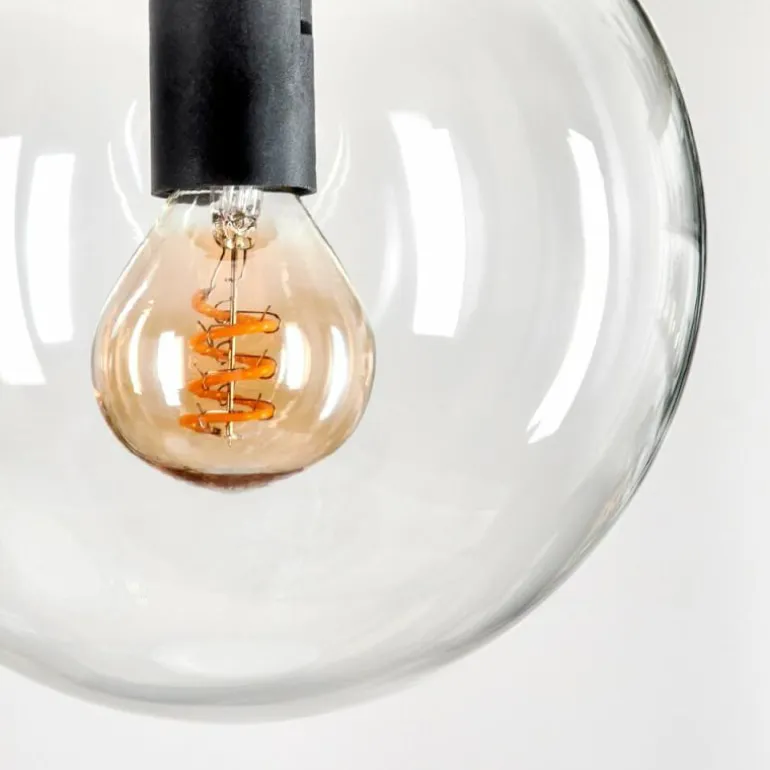Suspension - Verre Gastor Clair, 3 lumières
