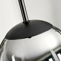 Suspension - Verre Gastor Fumé, 1 lumière