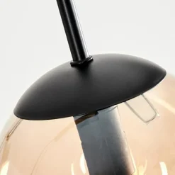 Suspension - Verre Gastor Ambre, 4 lumières