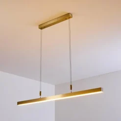 Suspension Airolo LED Laiton, 3 lumières
