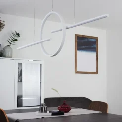 Suspension Alelua LED Blanc, 1 lumière, Télécommandes