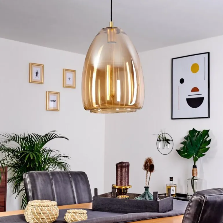 Suspension Alvares Bronze, 1 lumière