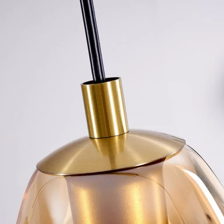Suspension Alvares Bronze, 1 lumière