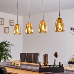 Suspension Alvares Laiton, 4 lumières