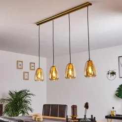 Suspension Alvares Laiton, 4 lumières