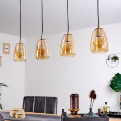 Suspension Alvares Laiton, 4 lumières