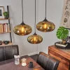 Suspension Avonlea Noir, 3 lumières