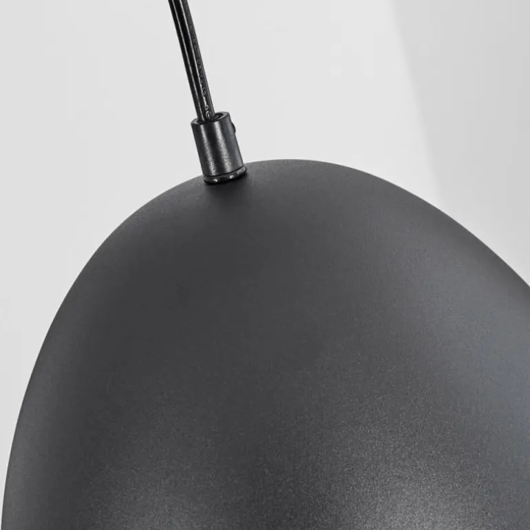 Suspension Bakou Noir, 1 lumière