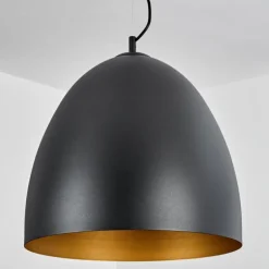 Suspension Bakou Noir, 1 lumière
