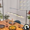 Suspension Balcairn LED Chrome, 4 lumières