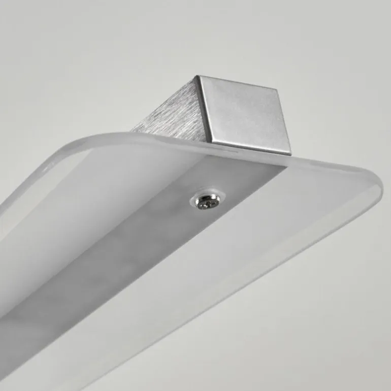 Suspension Barrud LED Argenté, 1 lumière
