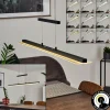 Suspension Barrud LED Noir, 1 lumière