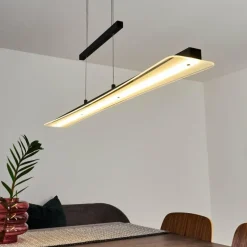 Suspension Barrud LED Noir, 1 lumière