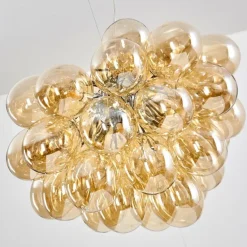 Suspension Barstow Chrome, 8 lumières
