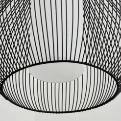 Suspension Barthoid Noir, 1 lumière