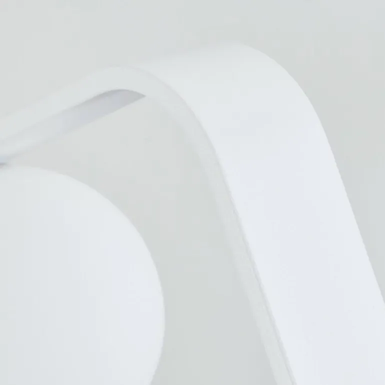 Suspension Beland Blanc, 4 lumières