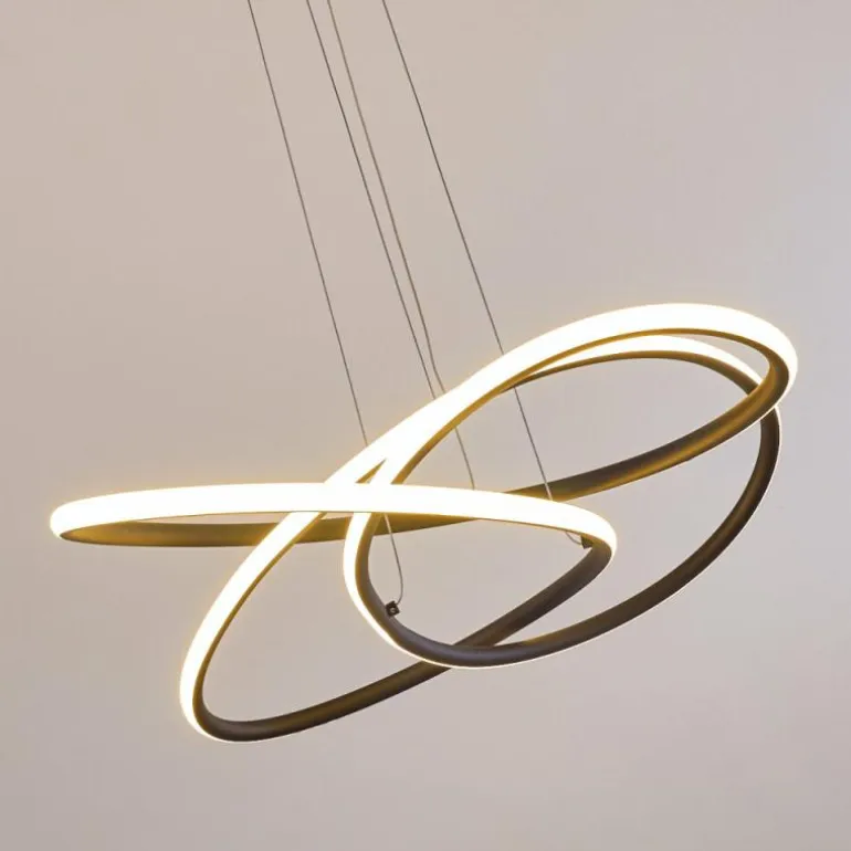 Suspension Belgorod LED Noir, 1 lumière