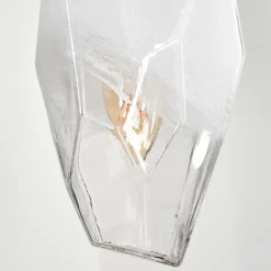 Suspension Bocayuva Laiton, 1 lumière