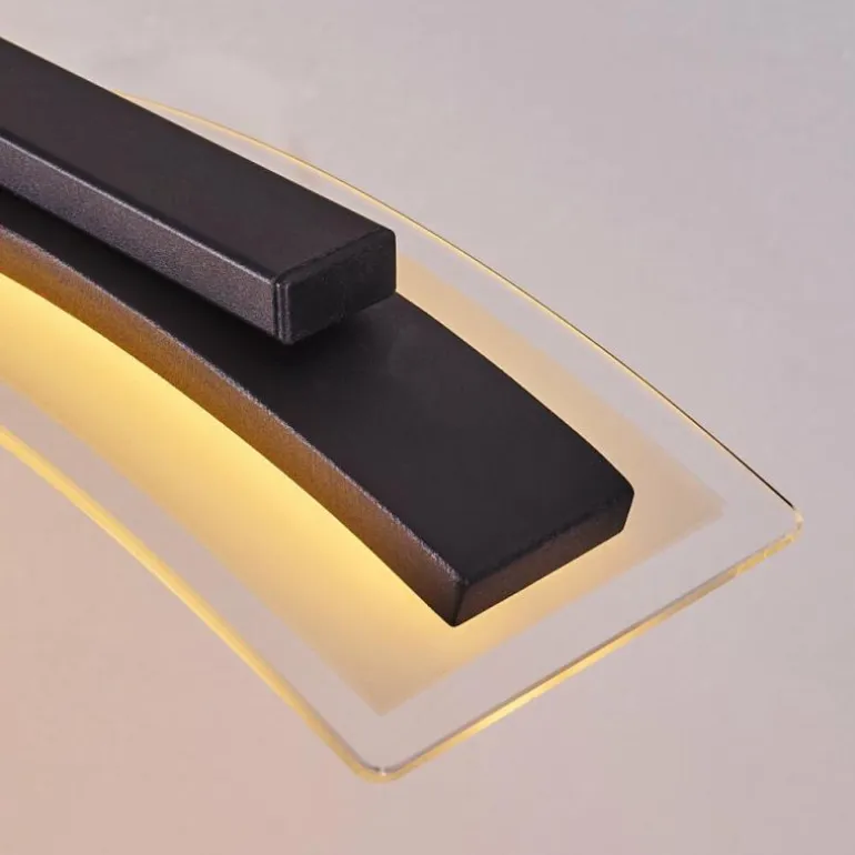 Suspension Bolonda LED Noir, 3 lumières