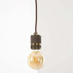 Suspension Borex Laiton, 1 lumière