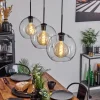 Suspension Boules 25 cm Koyoto Clair, 3 lumières