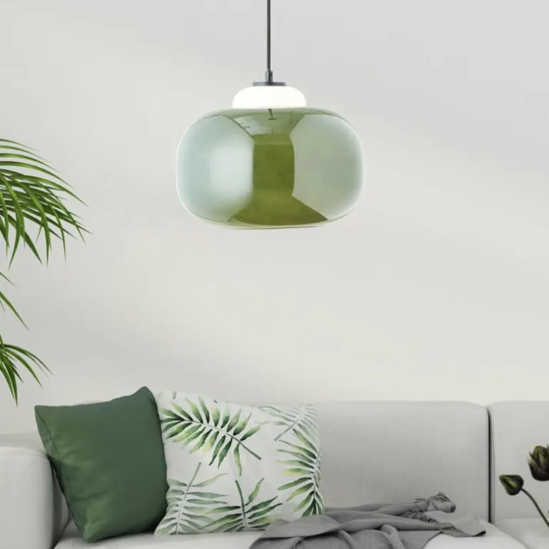 Suspension Brilliant Blop Noir, 1 lumière