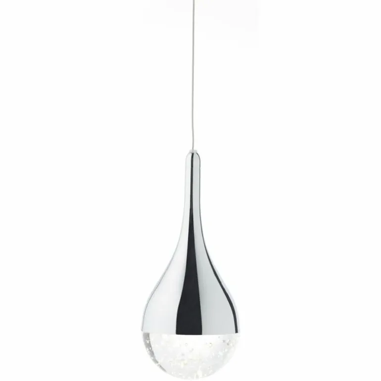 Suspension Brilliant FRIZZANTE LED Chrome, 3 lumières