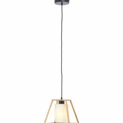 Suspension Brilliant Giseh Noir, 1 lumière