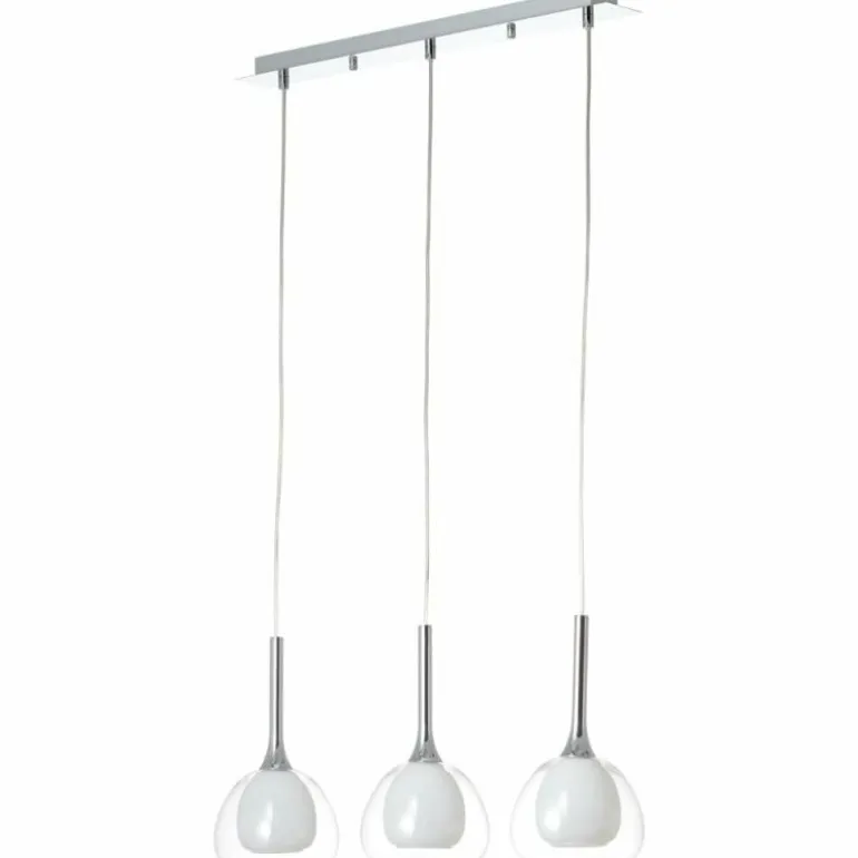 Suspension Brilliant Hadan Chrome, 3 lumières