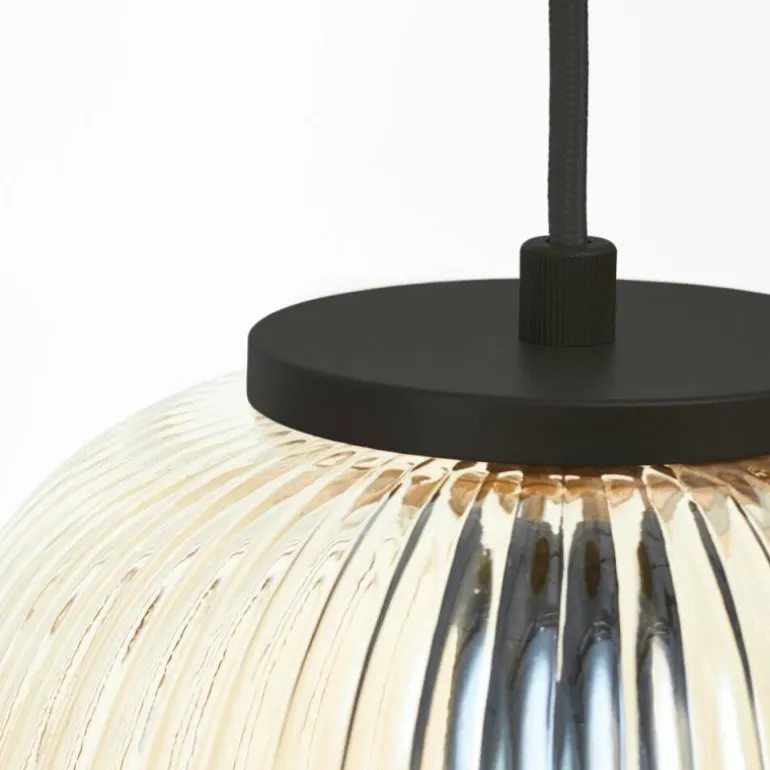 Suspension Brilliant Kaizen Noir, 3 lumières