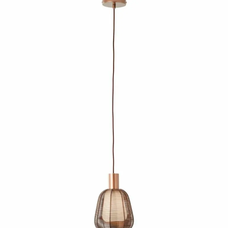Suspension Brilliant Wallace Moka, 1 lumière