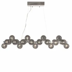 Suspension By Rydens Splendor Chrome, Gris, 25 lumières