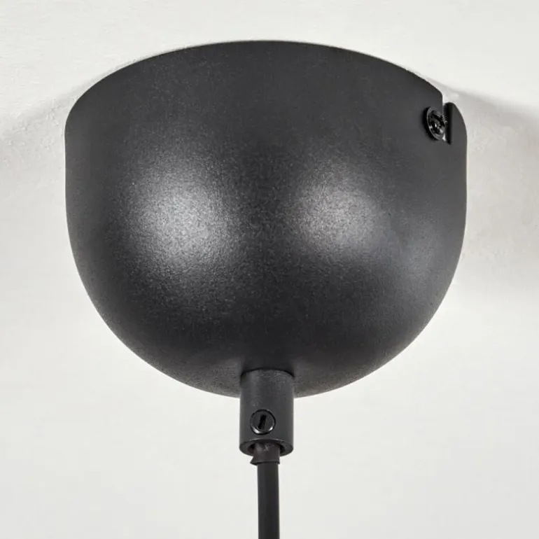 Suspension Cacor Noir, 1 lumière