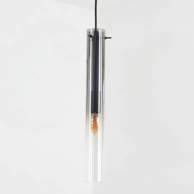 Suspension Caimitte Noir, 1 lumière