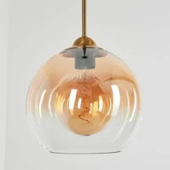 Suspension Calapa Laiton, 1 lumière