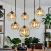 Suspension Calapa Laiton, 6 lumières