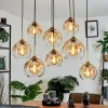 Suspension Calapa Laiton, 8 lumières