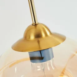 Suspension Calapa Laiton, 8 lumières