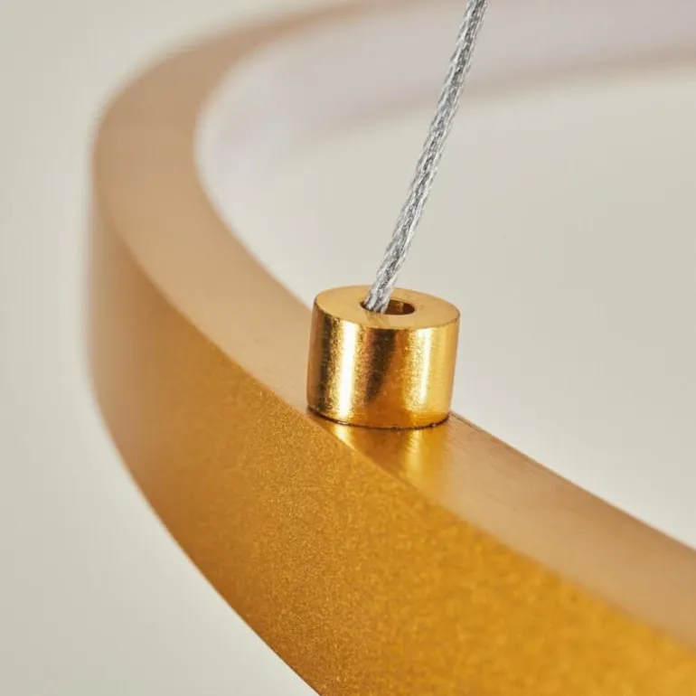 Suspension Calcium LED Laiton, 1 lumière