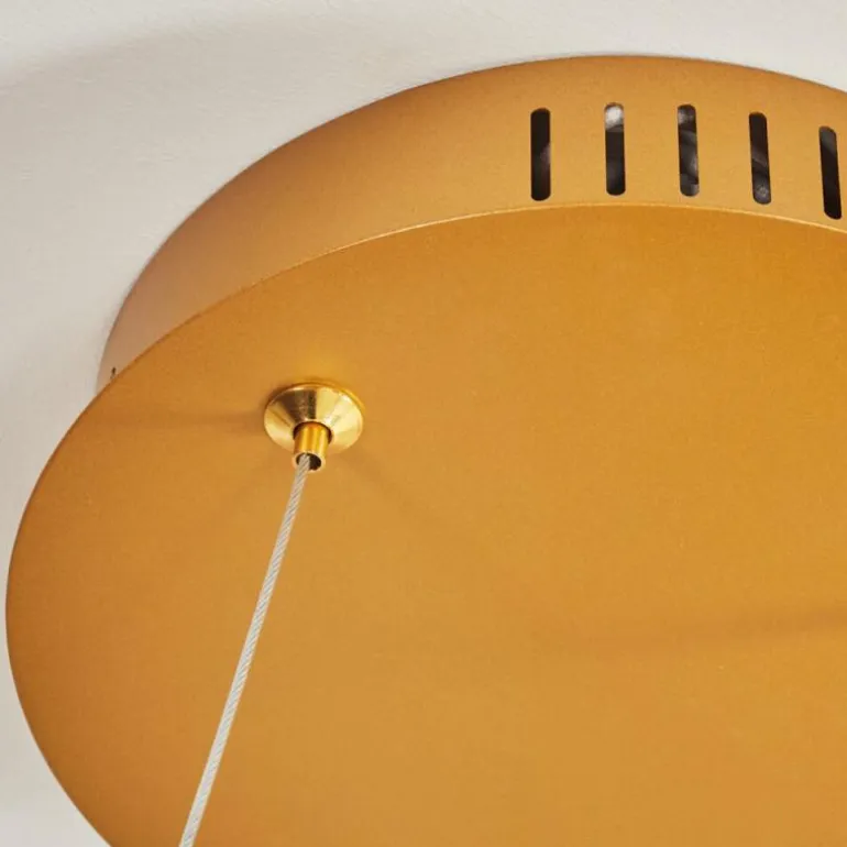 Suspension Calcium LED Laiton, 1 lumière