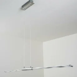 Suspension CARMACKS LED Chrome, 4 lumières