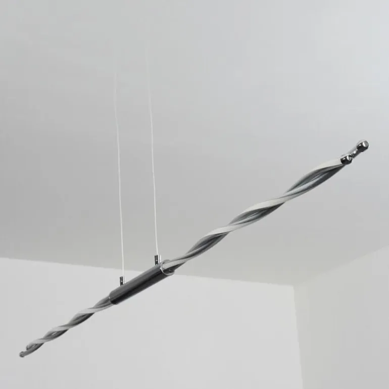 Suspension Carmacks LED Chrome, 4 lumières