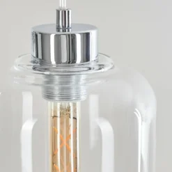 Suspension Chiedent Chrome, 3 lumières
