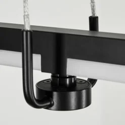 Suspension Chlak LED Noir, 3 lumières, Télécommandes