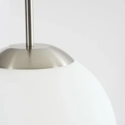 Suspension Cochuna Nickel mat, 3 lumières