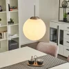 Suspension Cochuna Nickel mat, 1 lumière