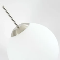 Suspension Cochuna Nickel mat, 1 lumière