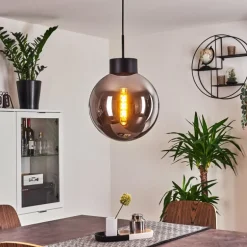 Suspension Cumuato Noir, 1 lumière